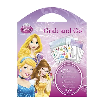 Disney Princess Grab & Go Sticker Set