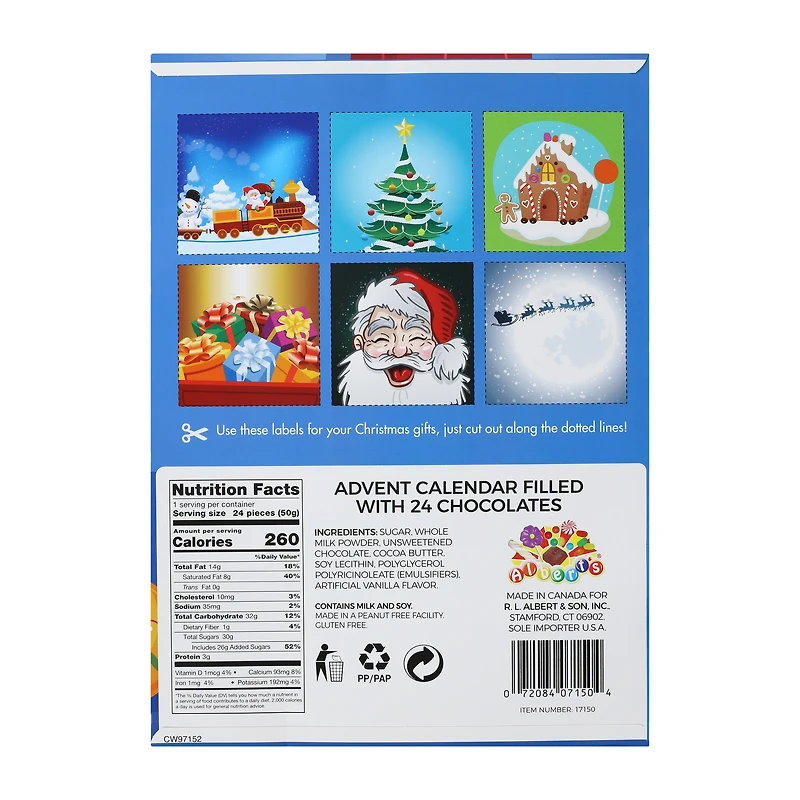 24 Chocolate Days 'Til Christmas Advent Calendar
