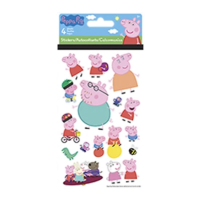 Peppa Pig™ Stickers 4 Sheets