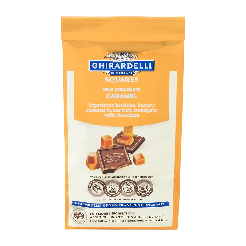 Ghirardelli® Squares Caramel Milk Chocolate 5.32oz