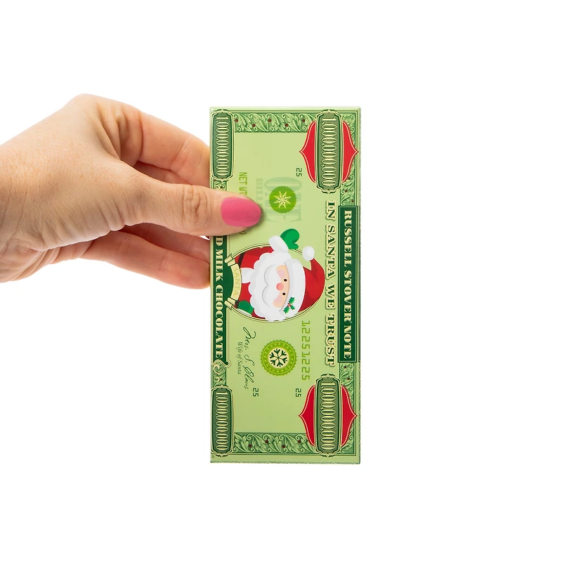 Russel Stover® One Billion Dollar Santa Claus Chocolate Bar