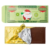 Russel Stover® One Billion Dollar Santa Claus Chocolate Bar