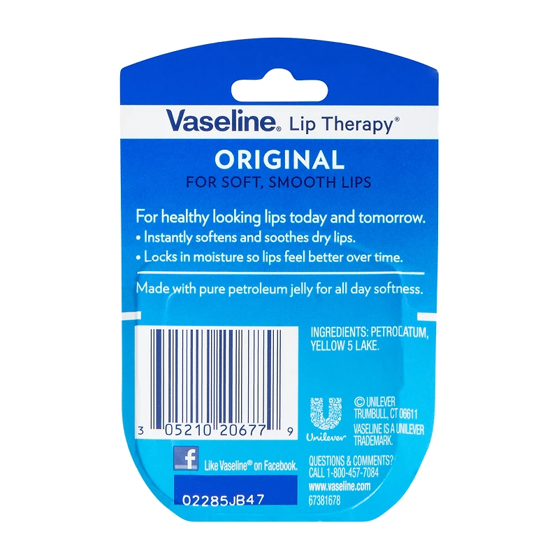 Vaseline® Lip Therapy Original 0.25oz