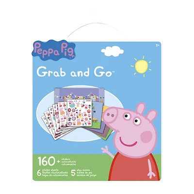 Peppa Pig™ Grab And Go™ Sticker & Play Scene Kit