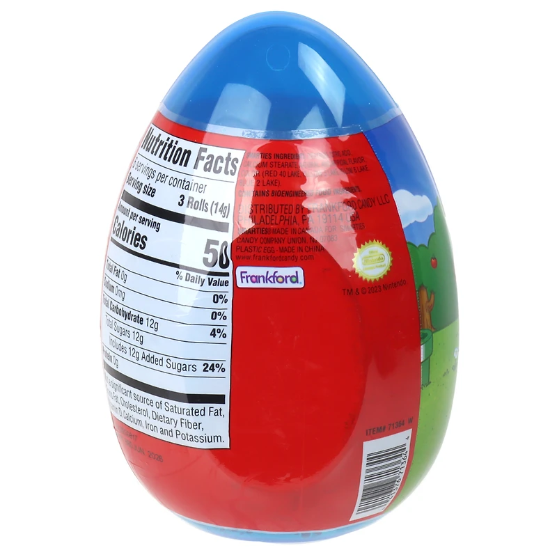 super mario™ jumbo easter egg with candy