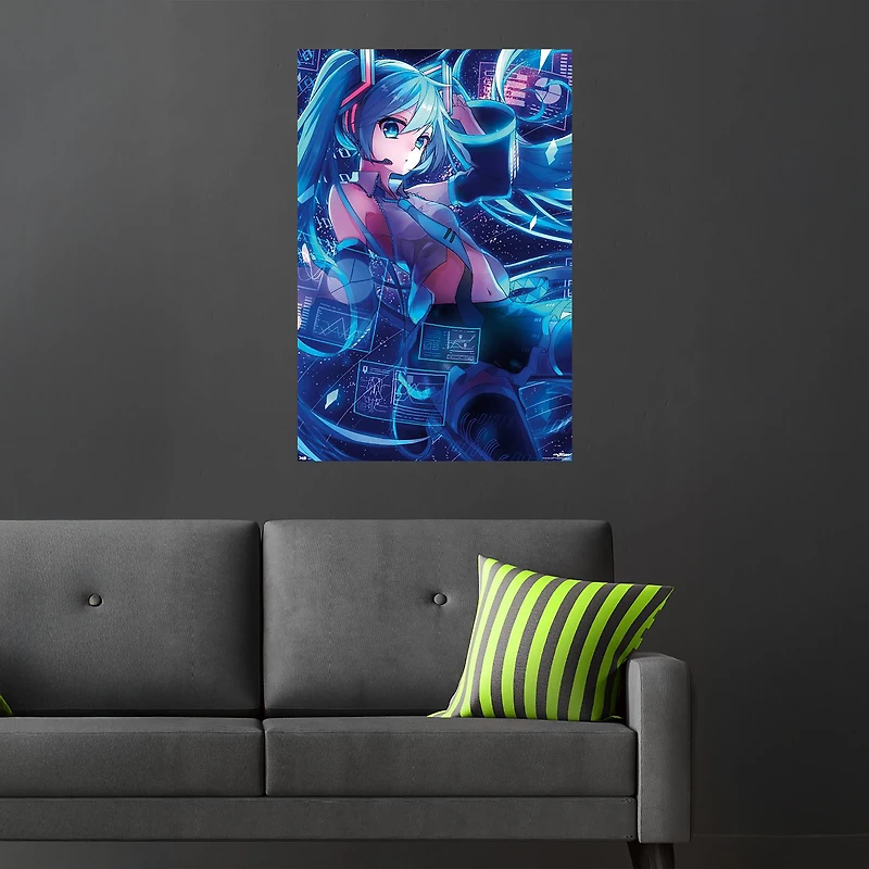 Hatsune Miku Screen Trendy Poster