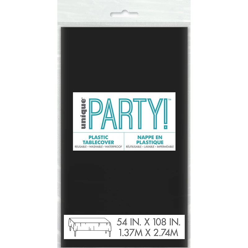 black table cover 4.5ft x 9ft