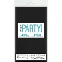 black table cover 4.5ft x 9ft