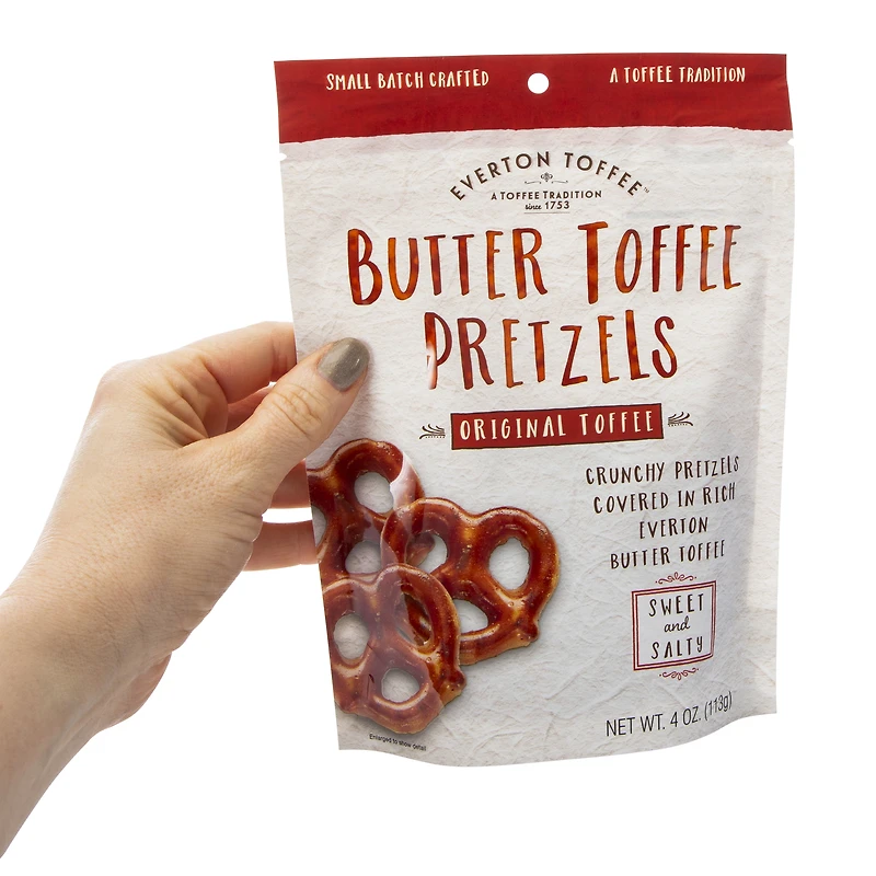 Everton Toffee™ Butter Toffee Pretzels 4oz