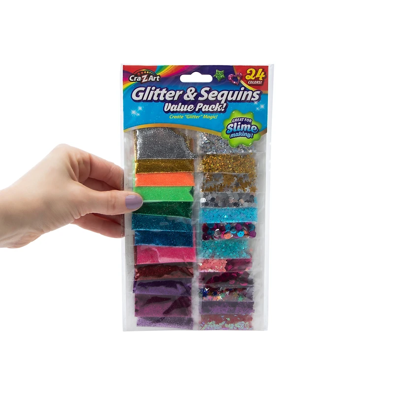 Cra-Z-Art® Glitter & Sequins Value Pack