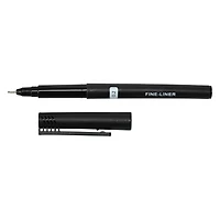 6-count artist pens set - black ink