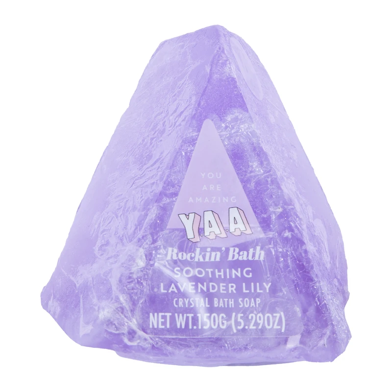 YAA Soothing Lavender Lily Crystal Bath Soap 5.29oz