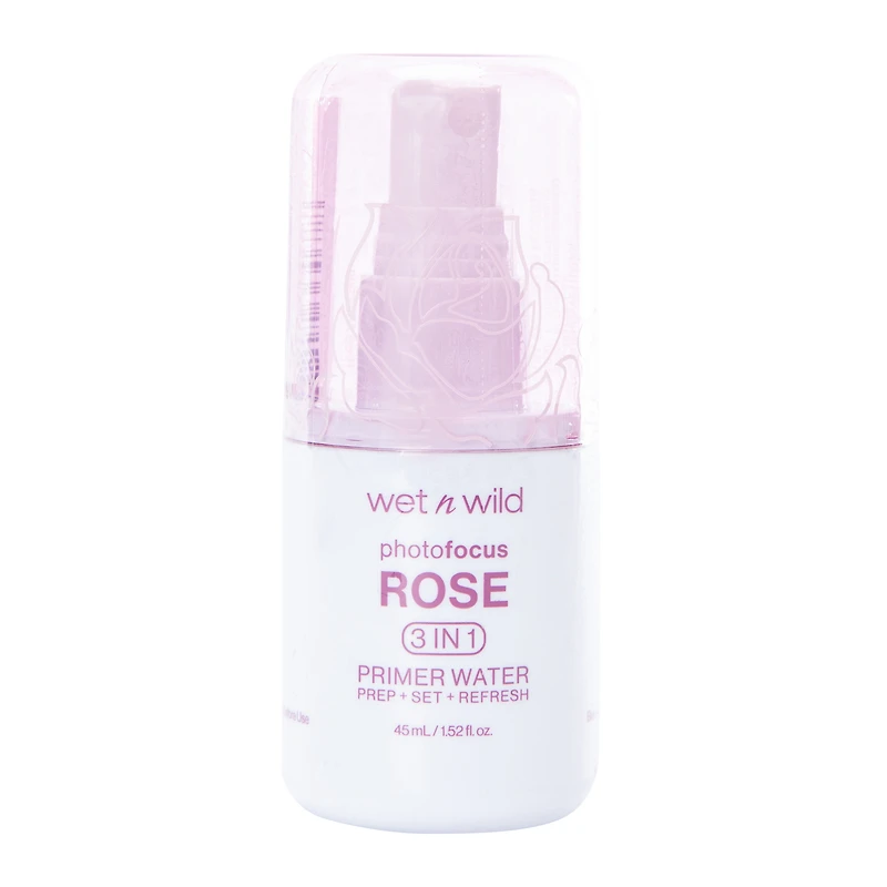 Wet N Wild® Photo Focus™ Rose 3-in-1 Primer Water 1.52oz