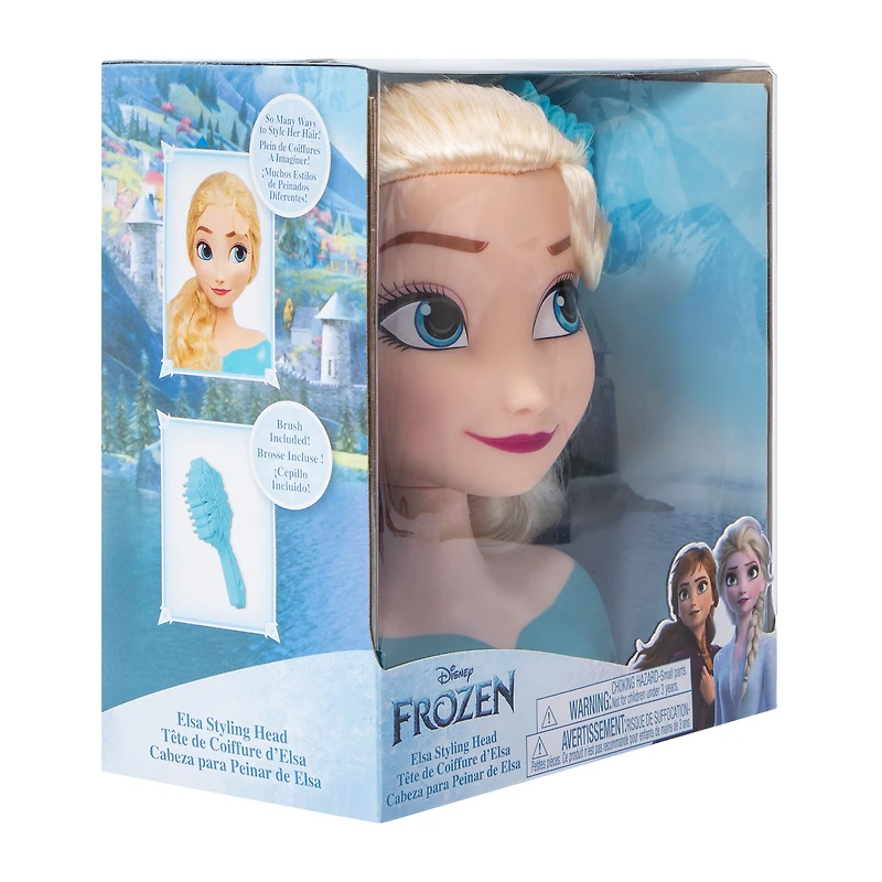 Disney Frozen Elsa styling head
