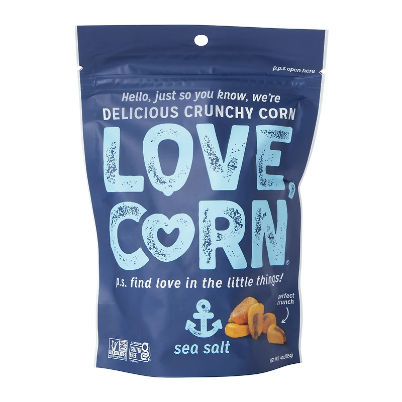 Love, Corn® Sea Salt Corn Nuts 4oz