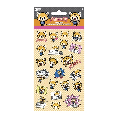 Aggretsuko™ Stickers 4 Sheets