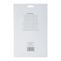 Mixed Media Paint Brushes 18-Count (Styles May Vary)