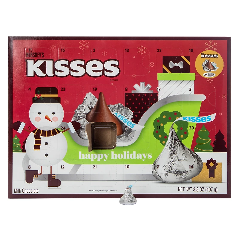 Hershey's Kisses® Milk Chocolate Advent Calendar