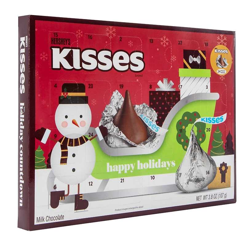 Hershey's Kisses® Milk Chocolate Advent Calendar