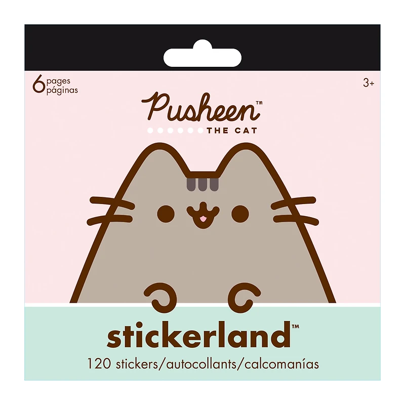 Pusheen The Cat™ Stickerland™ Book with 120 Stickers