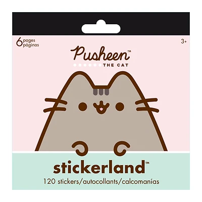 Pusheen The Cat™ Stickerland™ Book with 120 Stickers