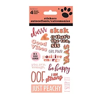 Inspirational Stickers 4 Sheets