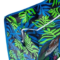 Jumbo Reusable Shopping Bag W/ Zipper 22in X 18.5in - Tiger