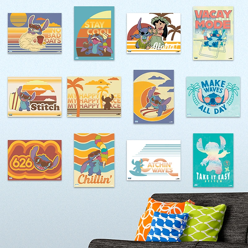 Lilo And Stitch Poster Book 12-Count