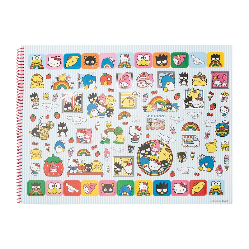 hello kitty® giant coloring & activity pad with 100+ stickers