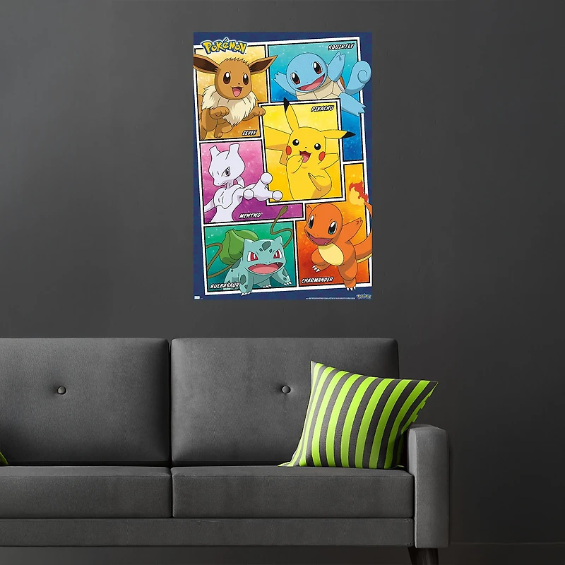 Pokémon Collage Poster 22.3in x 34in
