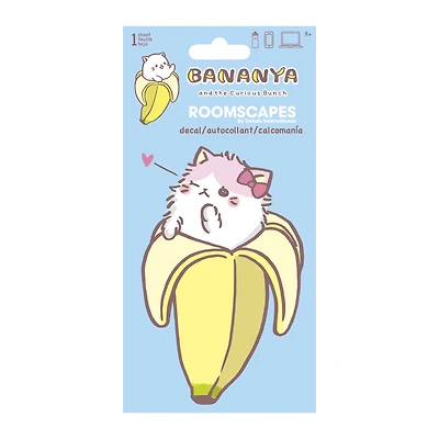 Bananya And The Curious Bunch Sticker Decal