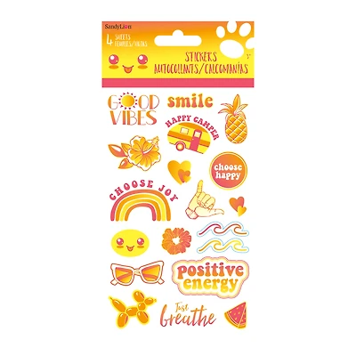 Happy Stickers 4 Sheets