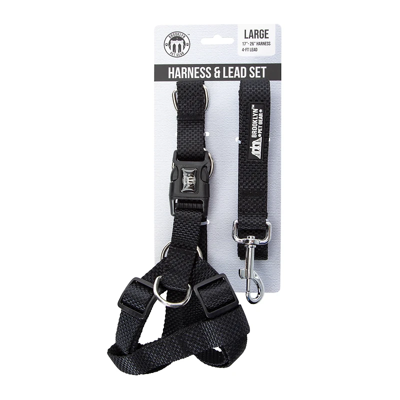 Large Dog Harness & Leash Set