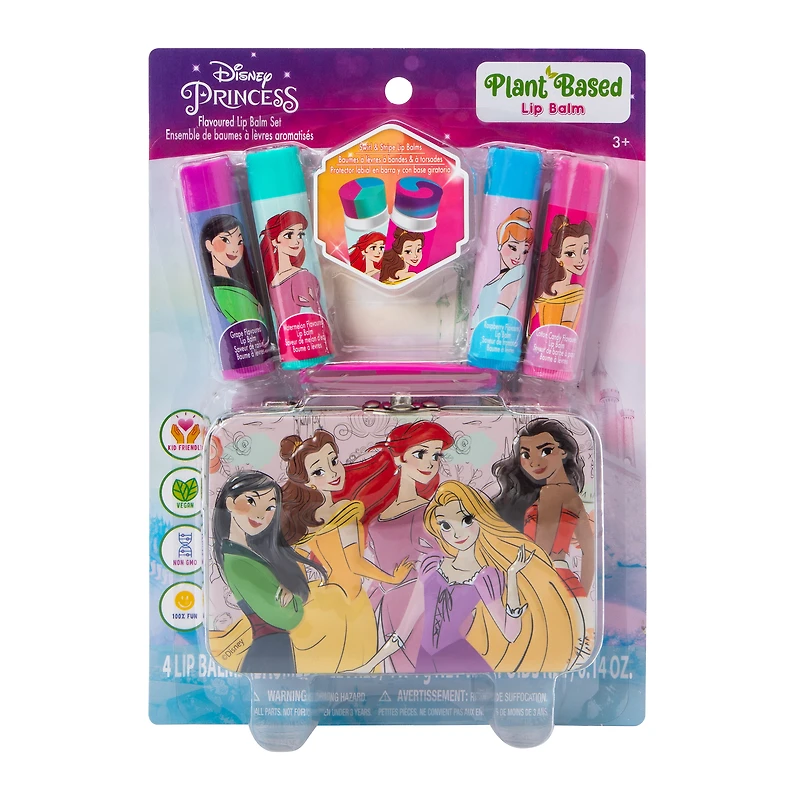 disney princess™ flavored lip balm 5-piece set