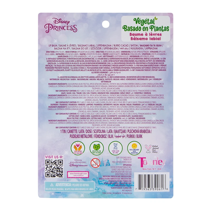 disney princess™ flavored lip balm 5-piece set