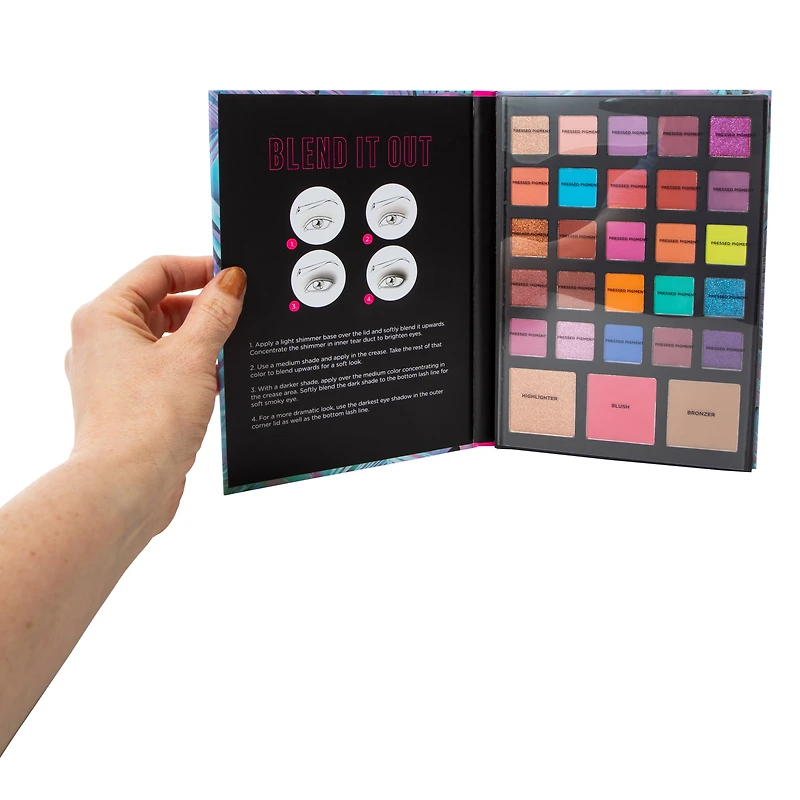 profusion eye & face 28-piece makeup palette