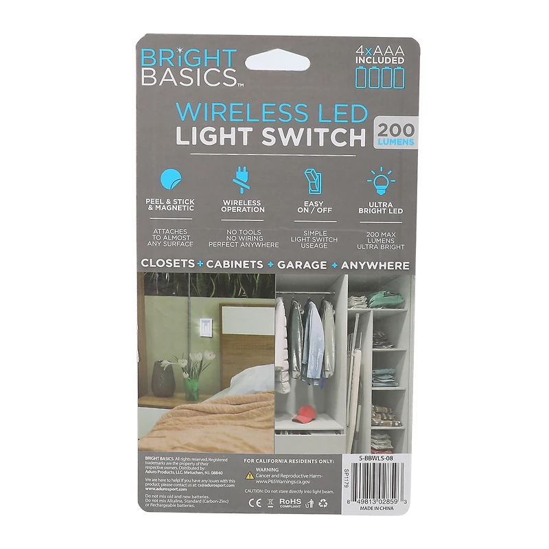 wireless LED light switch
