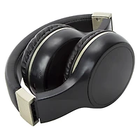 vertex metallic bluetooth® dj headphones with microphone