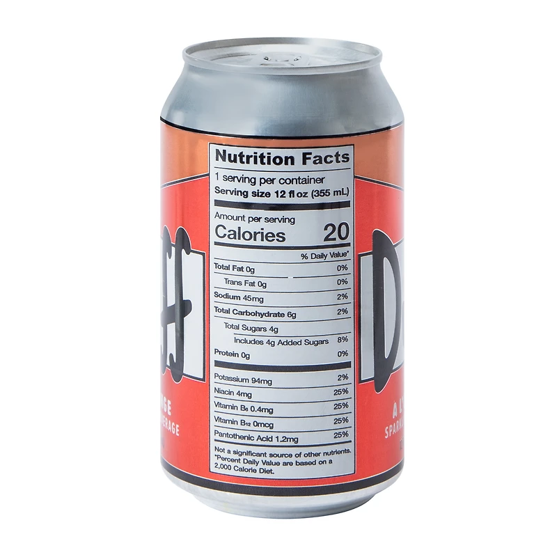 Duff A L'Orange Sparkling Beverage 12oz