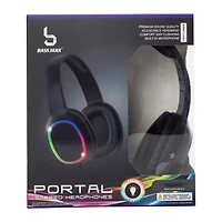 Portal Stereo LED Wired Headphones With Mic