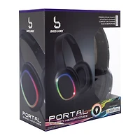 Portal Stereo LED Wired Headphones With Mic