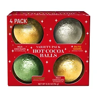 hot cocoa ball variety 4-pack