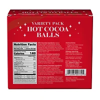 hot cocoa ball variety 4-pack