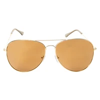 Ladies Mirror Aviator Sunglasses