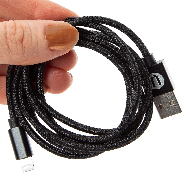 4ft 8-pin charging cable for iPhone® & iPad