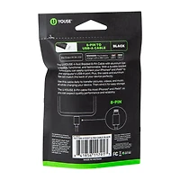 4ft 8-pin charging cable for iPhone® & iPad