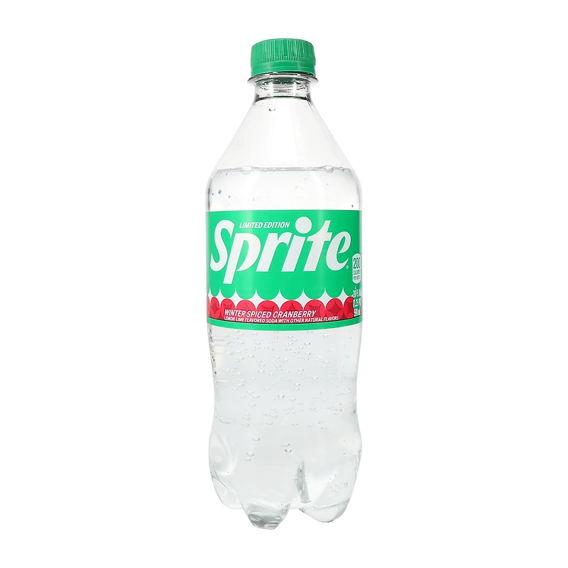 Sprite® Winter Spiced Cranberry Soda 20oz