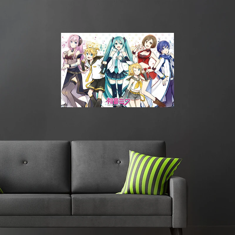 Hatsune Miku Musical Group Poster