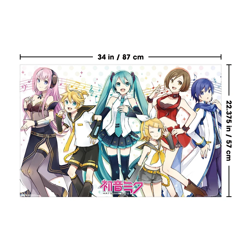 Hatsune Miku Musical Group Poster