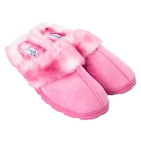 Fluffy Lug Sole Scuff Slippers